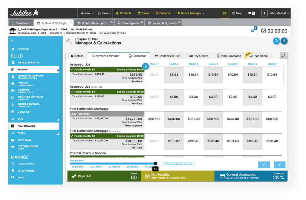 Bankruptcy Petition Preparation Software