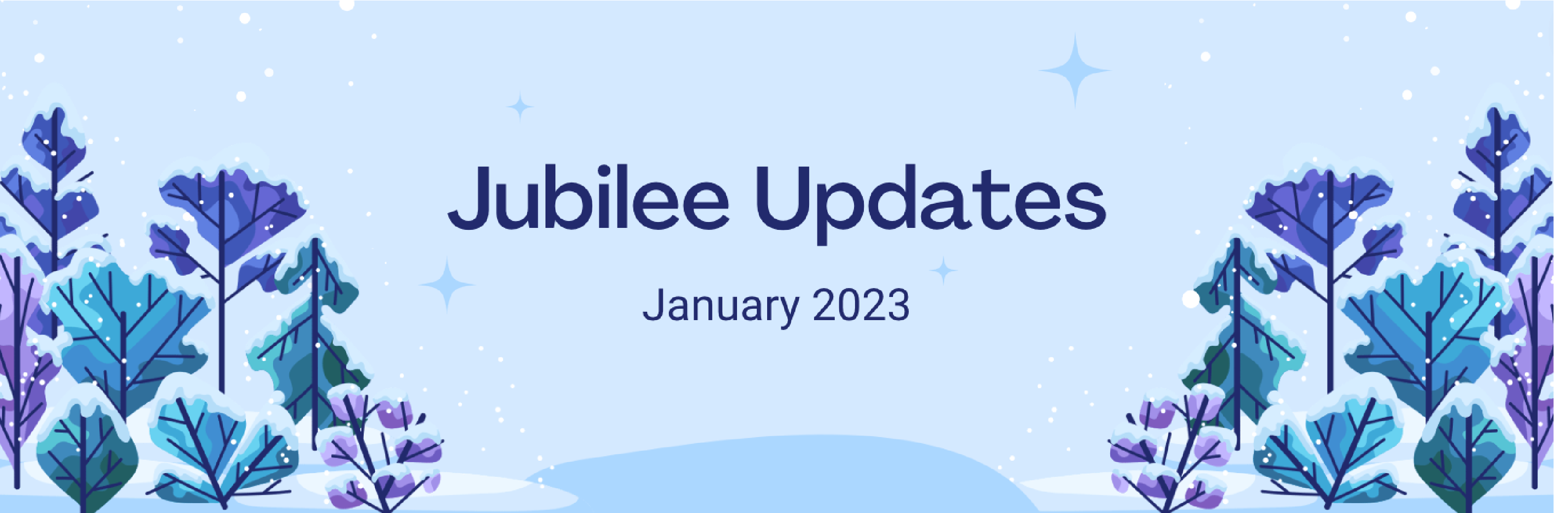Jubilee updates - January 23